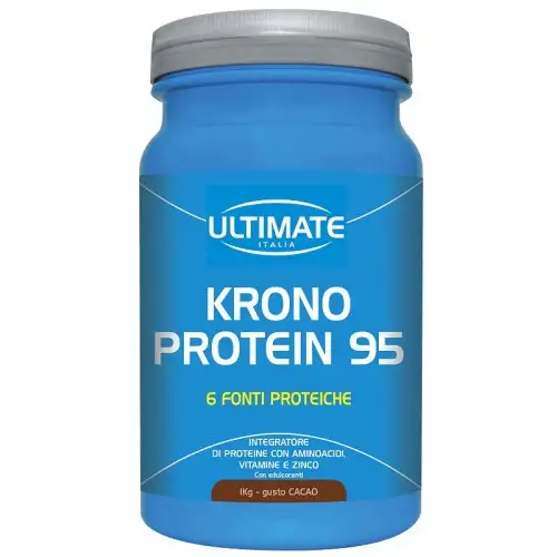 Ultimate Krono Protein 95 Complément Alimentaire Goût Banane 1kg