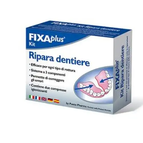 Fixaplus Kit de réparation de prothèses dentaires