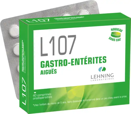 L107 Lehning 40 comprimés orodispersibles