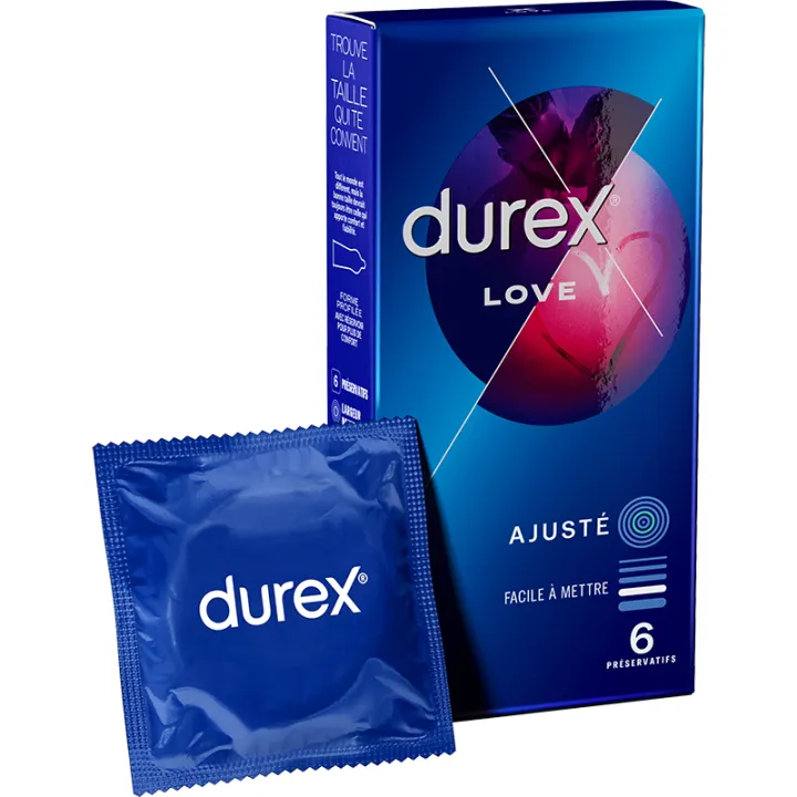 Durex Preservatifs Love 6 Preservatifs