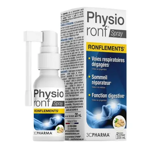 3 CHÊNES - PHYSIORONF Anti Ronflements - Spray 20ml