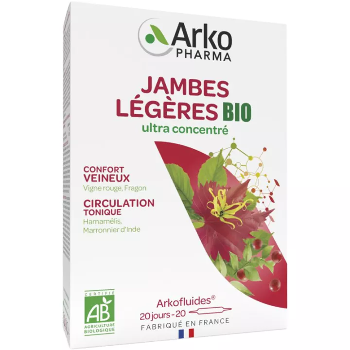 Arkofluides Jambes Légères Bio - Circulation