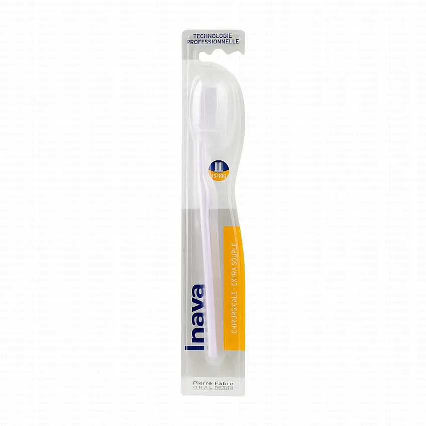 INAVA Brosse à dents chirurgicale 15/100 souple 1 unité