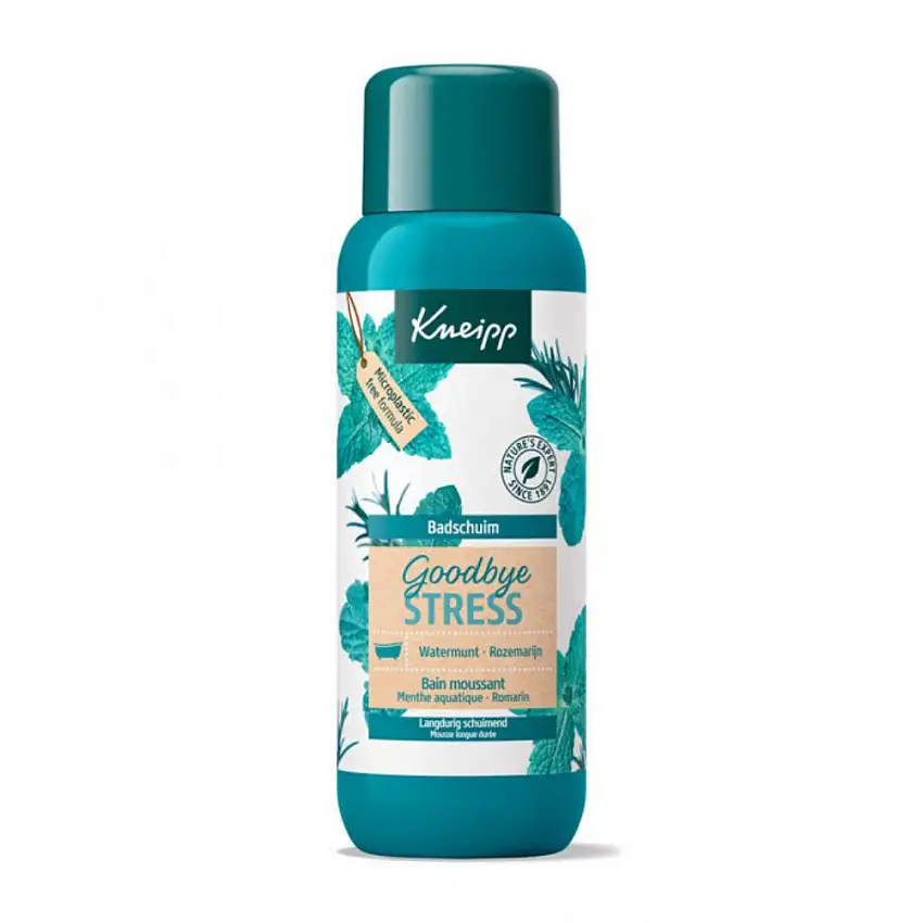 Kneipp Bain Moussant Goodbye Stress Menthe Aquatique Romarin 400ml