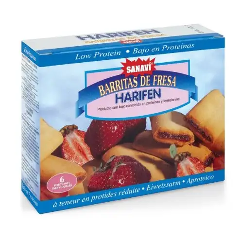Harifen Snack Fraise 125g