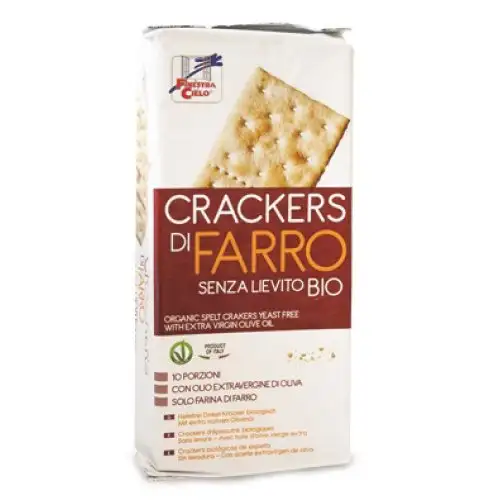 Crackers d'épeautre bio S/levure 280g