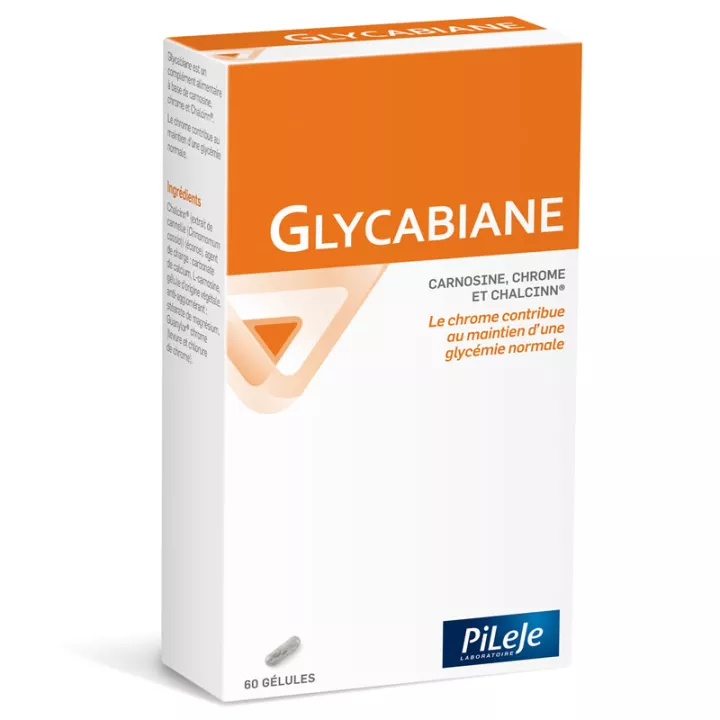 Glycabiane Pileje Potentialiseur d'Insuline 60 Gélules