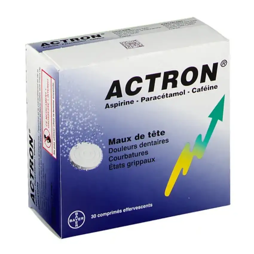Actron 30 comprimés effervescents
