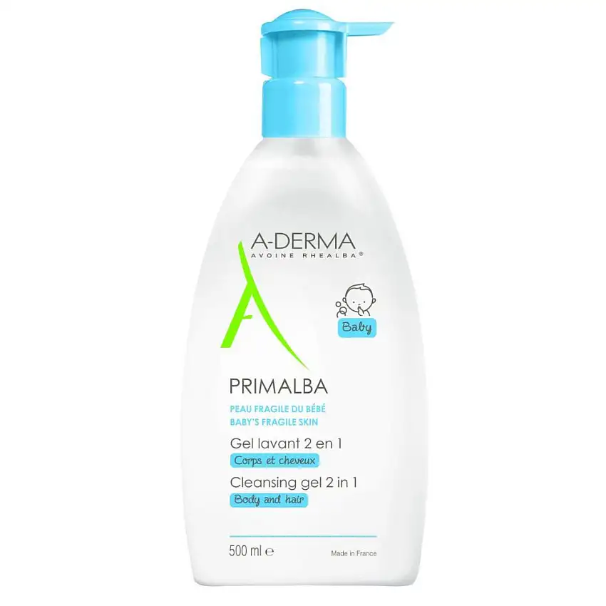 ADerma Primalba Bébé Gel Lavant 2 en 1 500ml