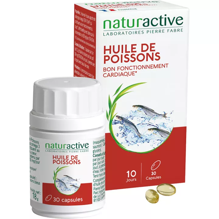 Naturactive Huile de Poissons 30 capsules