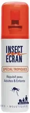 INSECT ECRAN Répulsif Peau Anti-moustiques TROPIQUES (spray 75 ml)