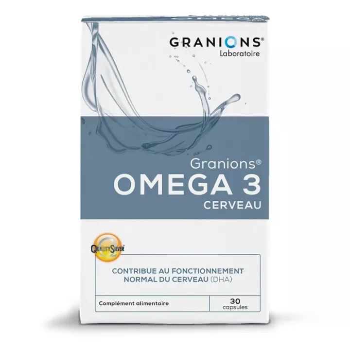 Omega 3 Cerveau Granions 30 Capsules