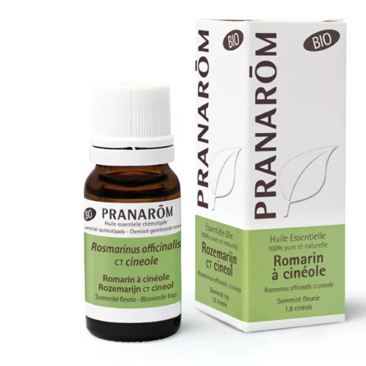 Huile essentielle BIO Romarin à cinéole PRANAROM 10ml