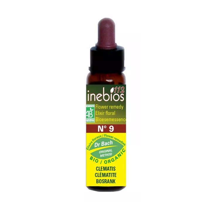 Fleurs de Bach Clématite 10ml Inebios Clematis N°9