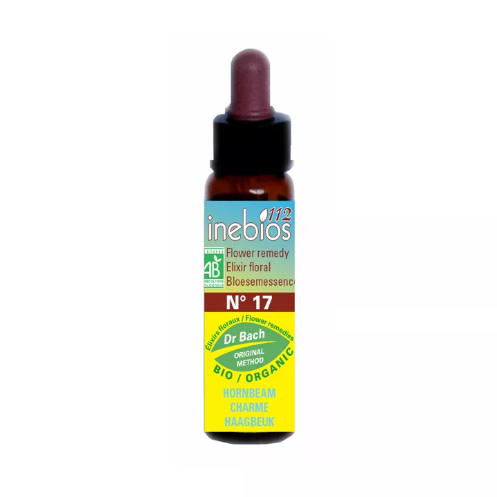 Fleurs de Bach Charme Inebios Hornbeam 10ml N°17