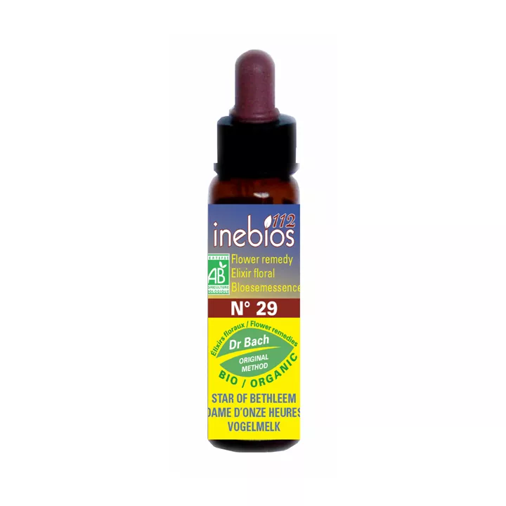 Fleurs de Bach Étoile de Bethléem 10ml Inebios Star of Bethleem N°29