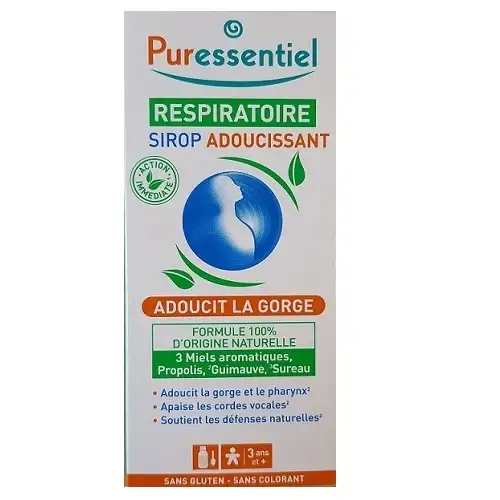 PURESSENTIEL RESPIRATOIRE Sirop Gorge Adoucissant (125 ml)