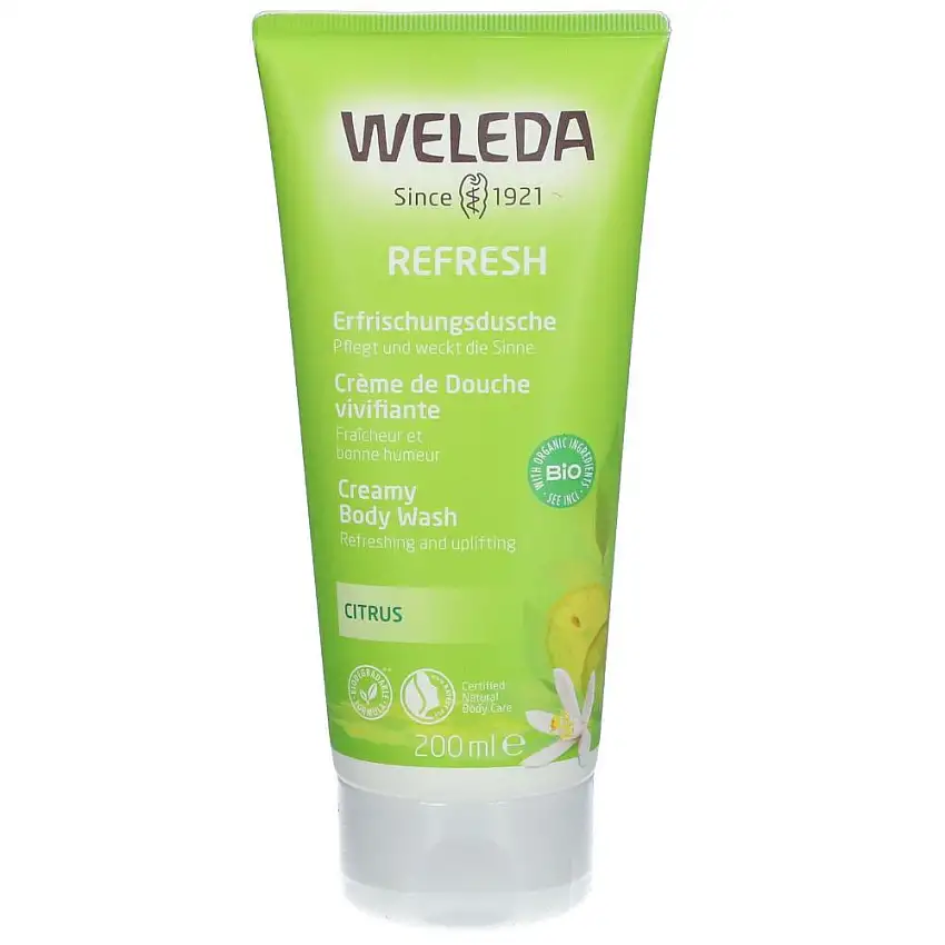 Weleda Crème de Douche Vivifiante au Citrus - 200ml