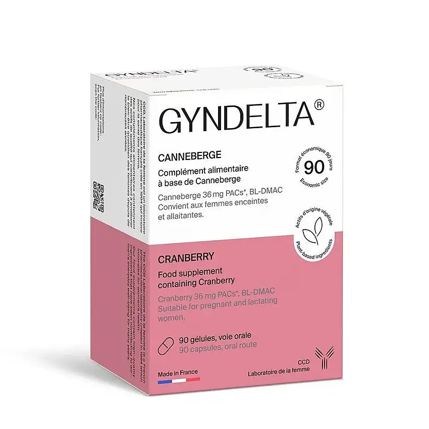 Laboratoire CCD Gyndelta 90 Gélules