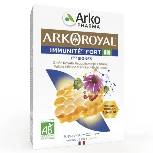 Arkoroyal Immunité Fort Bio Arkopharma - 20 ampoules