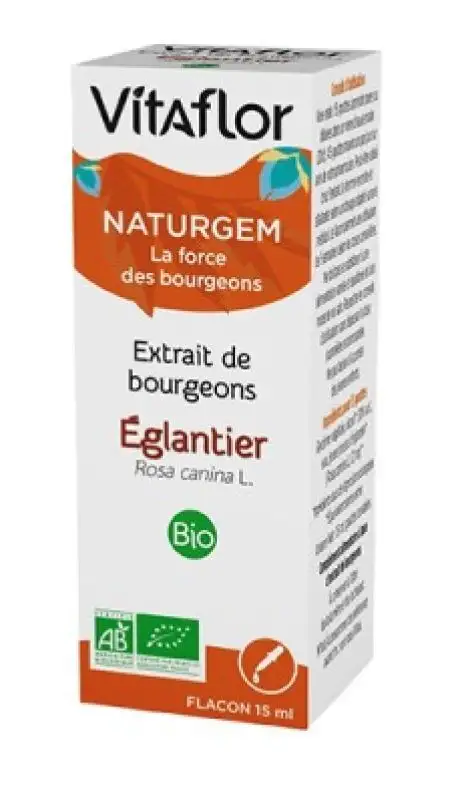 Eglantier Rosa canina gouttes buvables bio 15ml