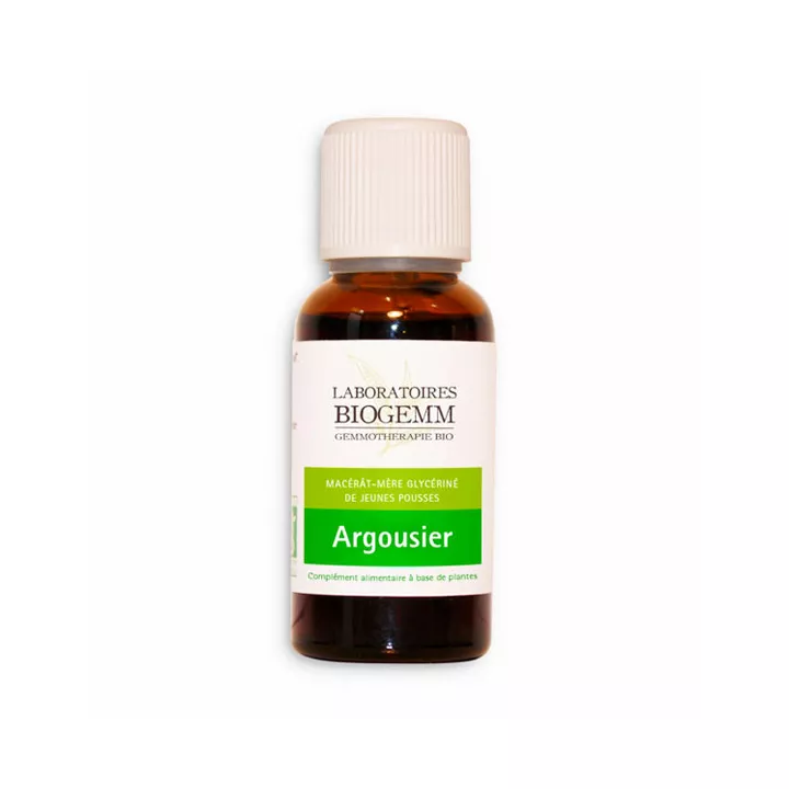 Argousier Bourgeon Macérat glycériné BIO Biogemm 30ml