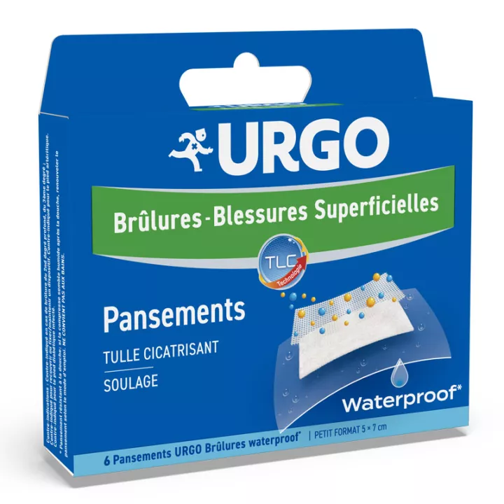 Urgo Brûlures - Blessures Superficielles Pansements Waterproof
