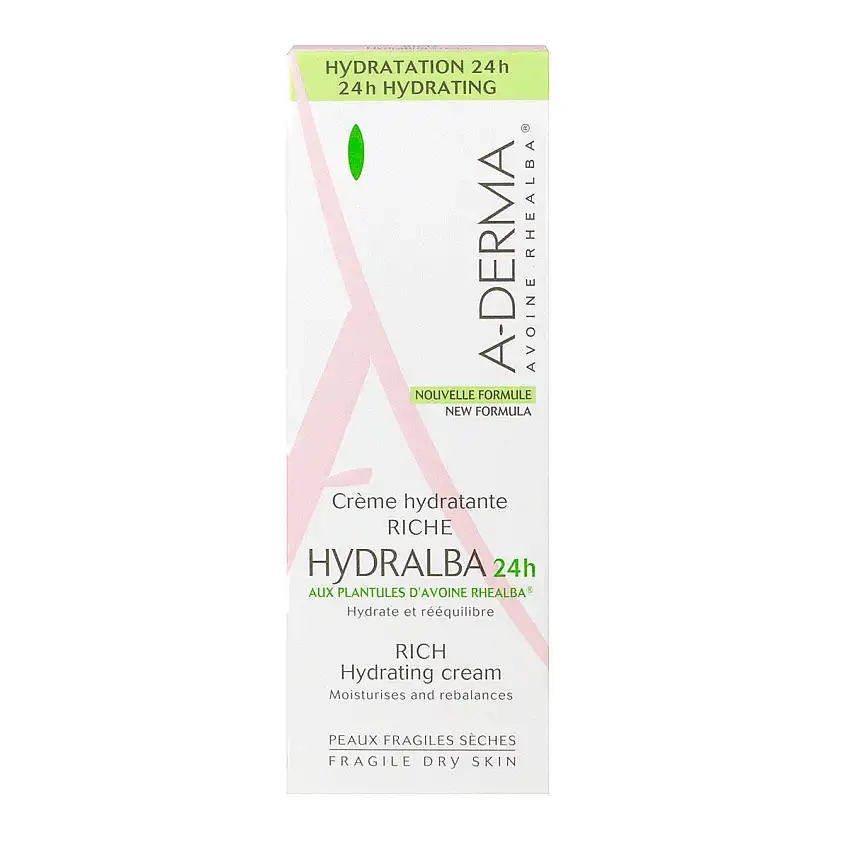 A-Derma Hydralba Crème Hydratante 24H 40 ml