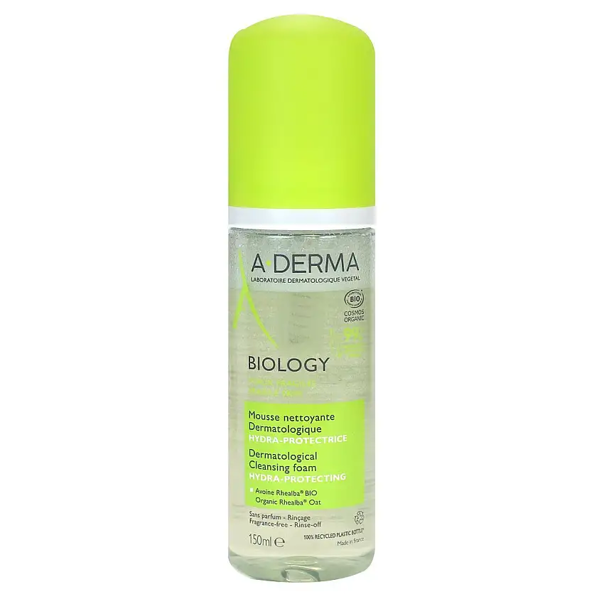 A-Derma Mousse Nettoyante Hydratante 150 ml