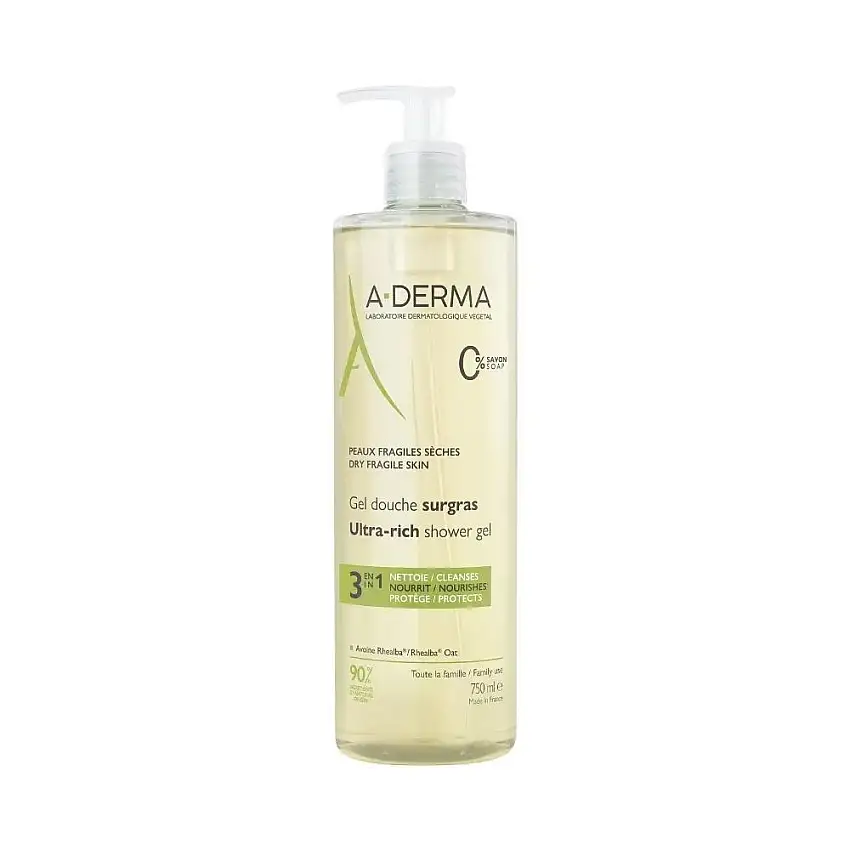 A-Derma Indisp Gel Dch Surg 750Ml
