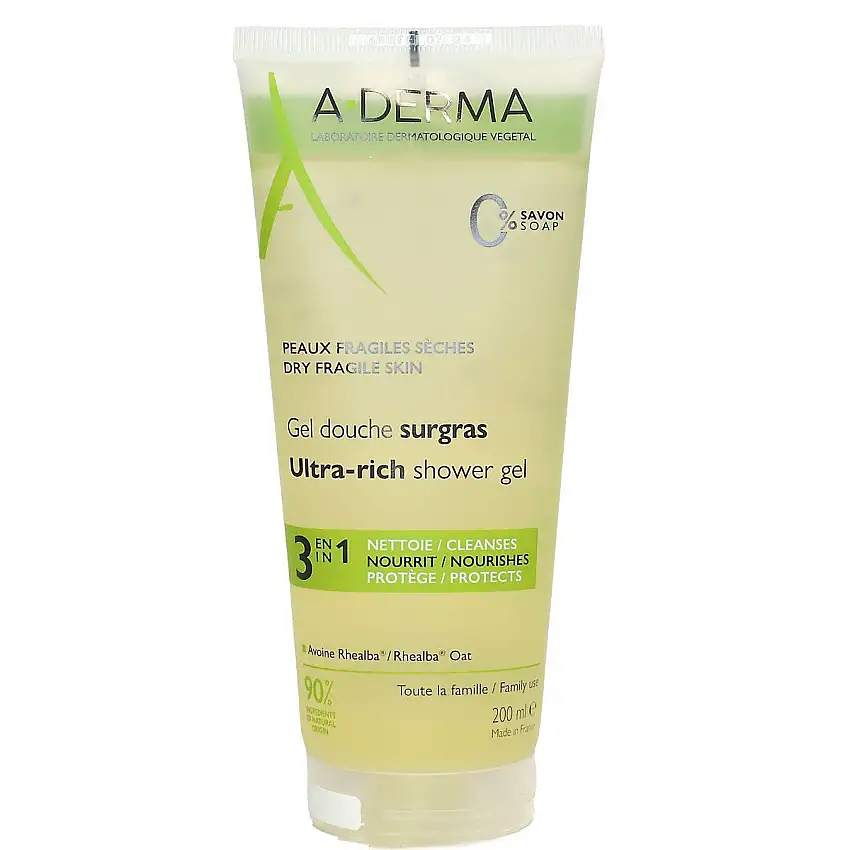 A-Derma Indisp Gel Dch Surg 200Ml