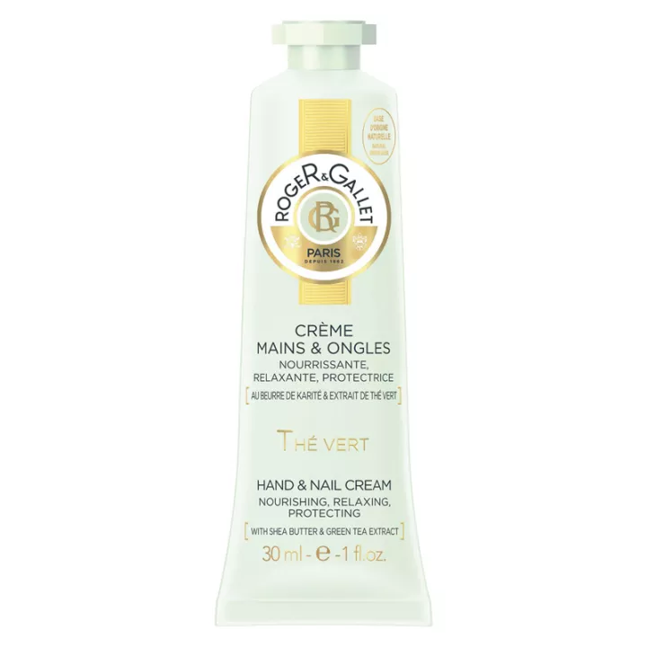 Roger&Gallet Crème Mains Bienfaisante Feuille de Thé 30 ml*