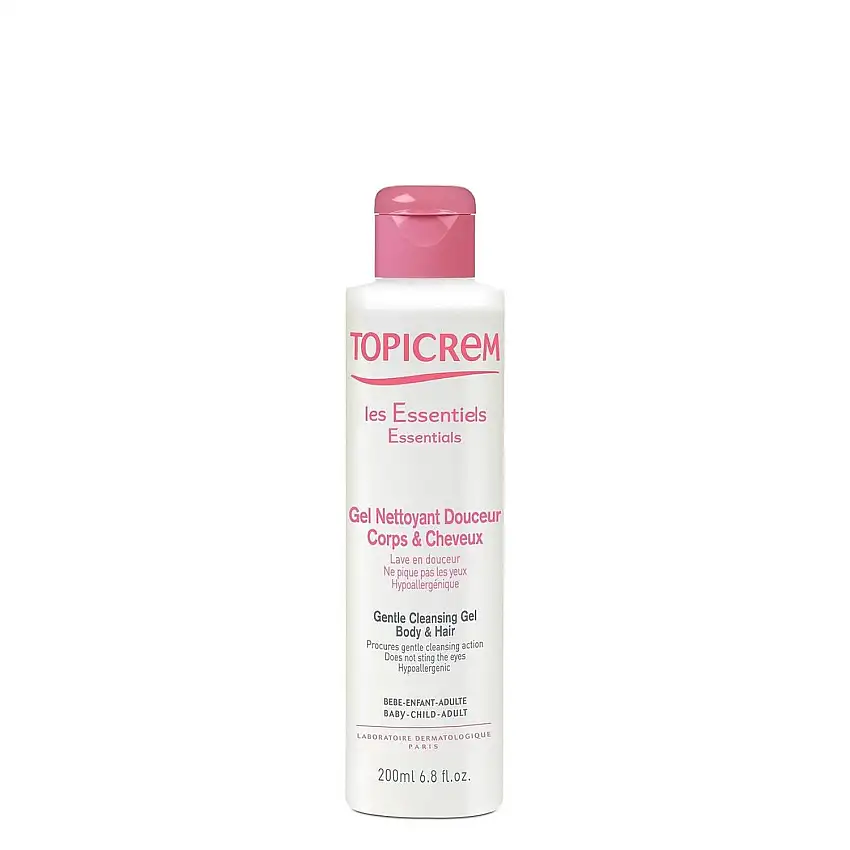 Topicrem gel nettoyant douceur 200 ml