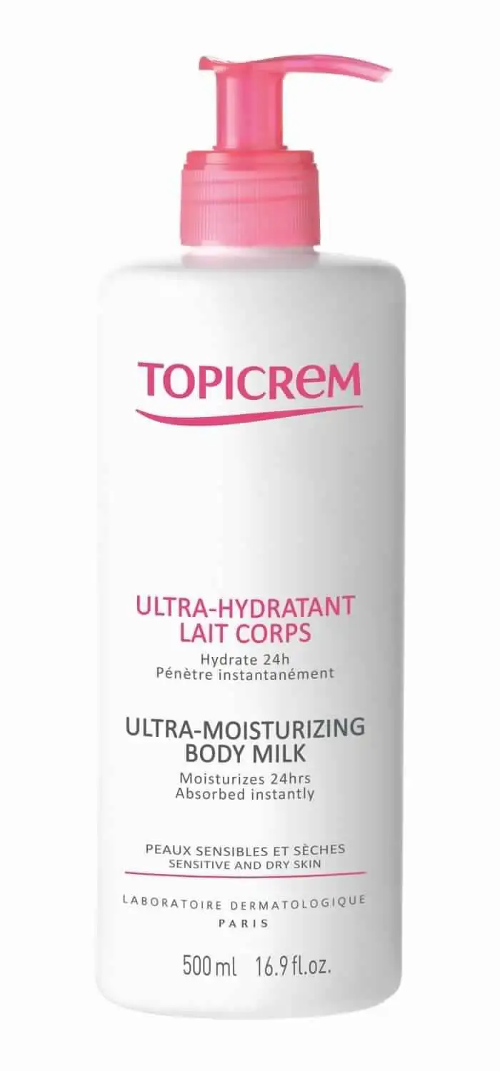 Topicrem lait corps ultra hydratant 500 ml