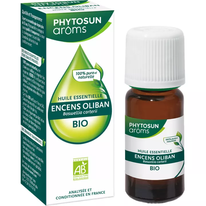 Phytosun Aroms Huile Essentielle d'Encens Oliban Bio
