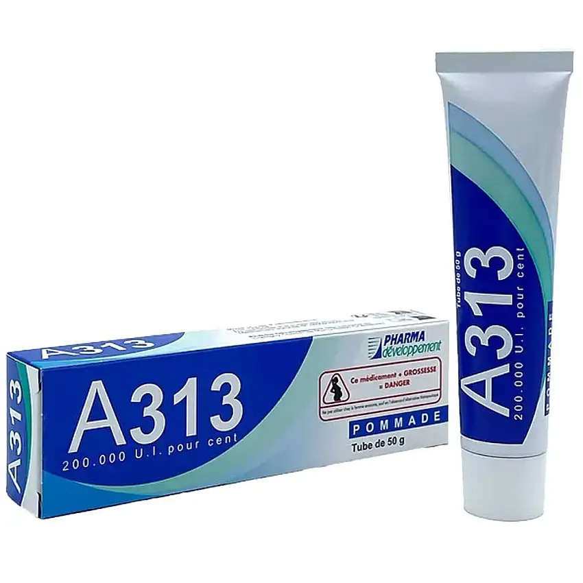 A313 Pommade 200 000 UI Vitamine A - Tube 50 g