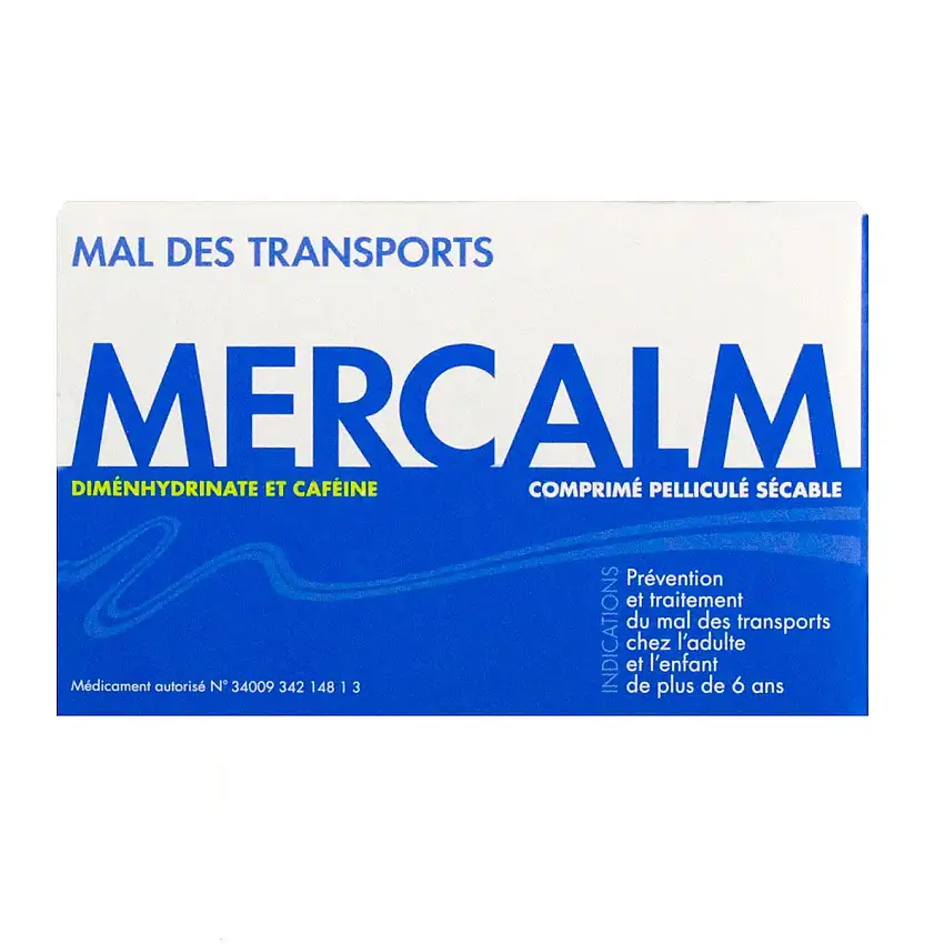 Mercalm Comprimés Sécables x15