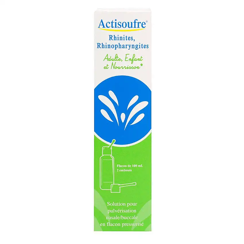 Actisoufre Spray Nasal/Buccal 100 ml