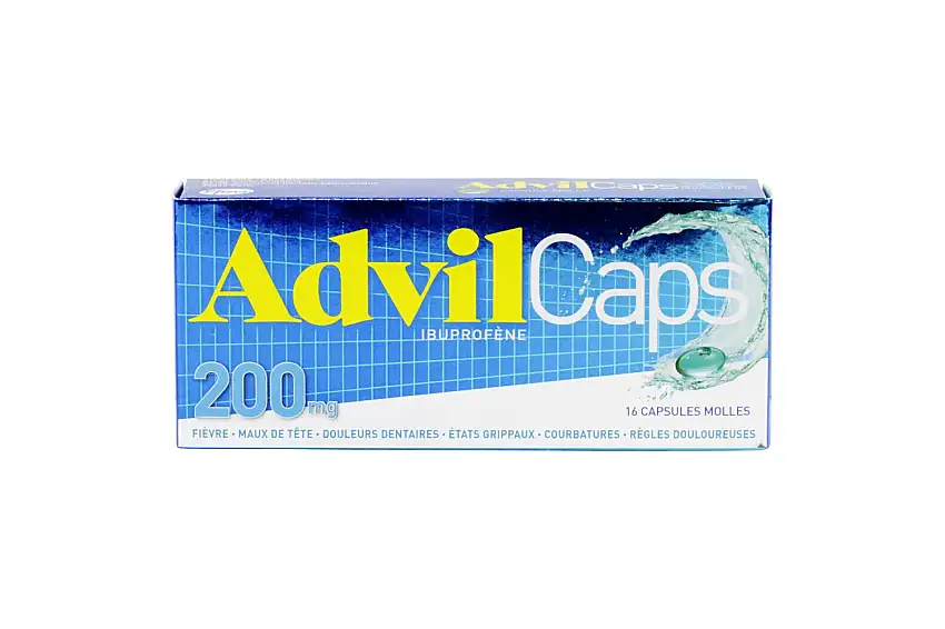 Advilcaps 200 mg Gélules x16