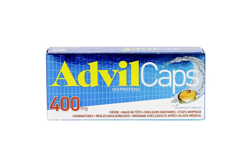Advilcaps 400 mg Gélules x14