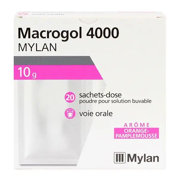 Macrogol 4000 Mylan Poudre Buvable S20