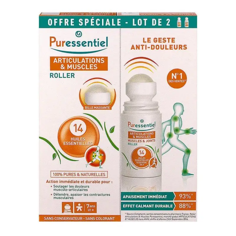 Roller articulation 14 huiles 2x75mL