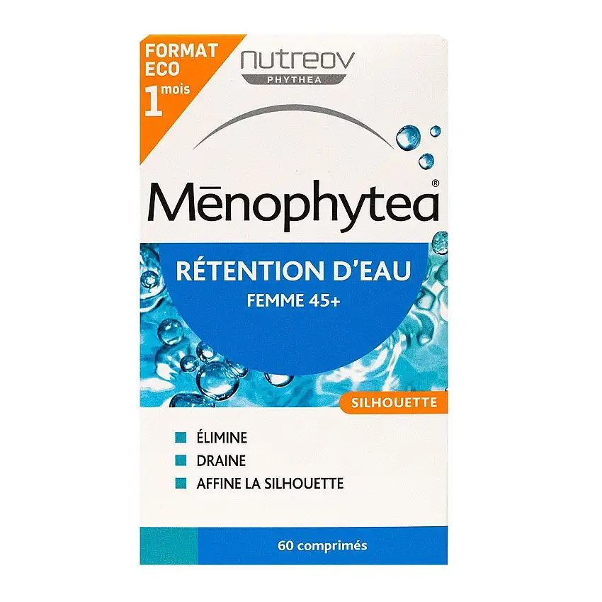 Menophytea Rétention d'Eau 45+ Comprimés x60