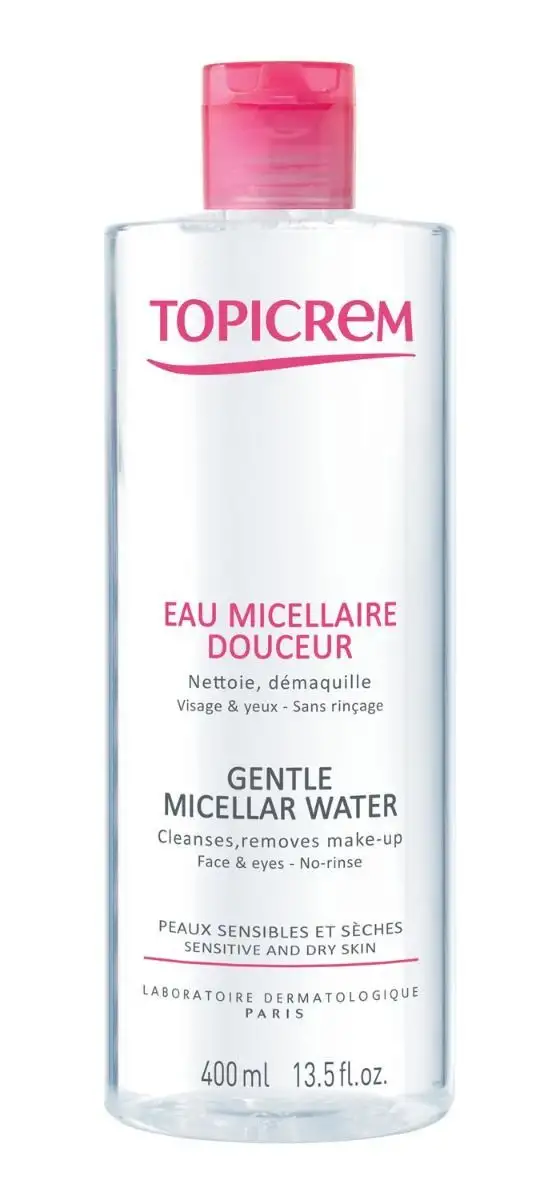 Topicrem eau micellaire douceur 400 ml