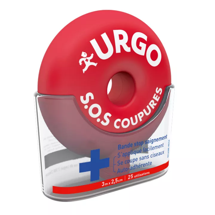 Urgo Sos Coupures Bande Auto-Adhérante 3 m x 2.5 cm