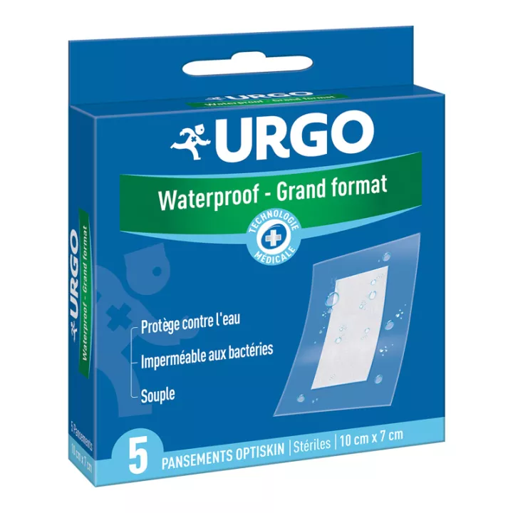 Urgo Pansements Waterproof grand format x 5