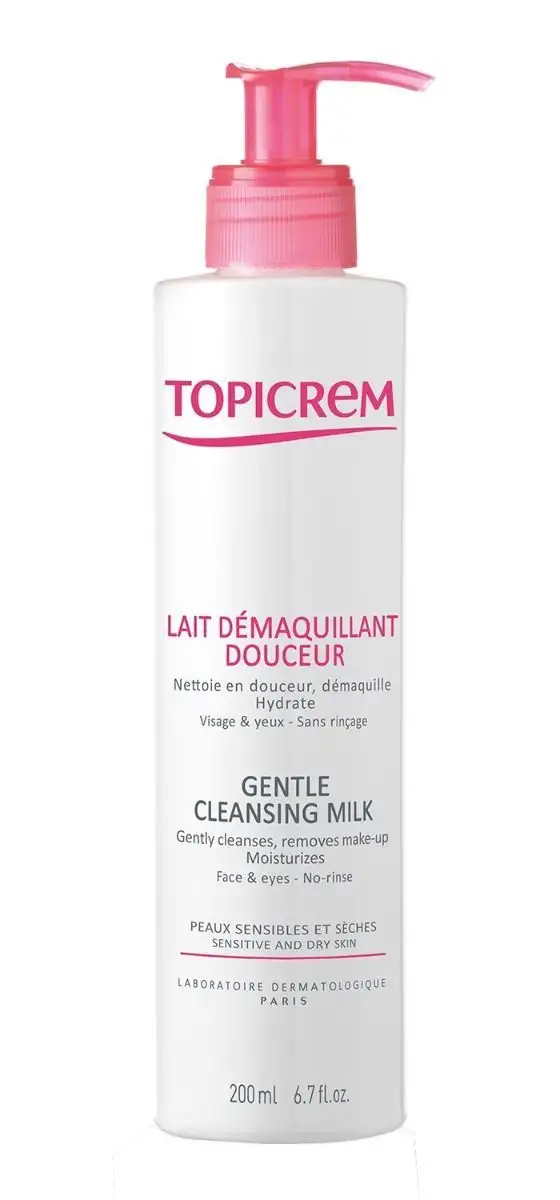 Topicrem lait démaquillant douceur 200 ml
