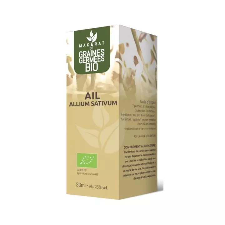 Dr Theiss Ail Bio Macérat de Graines Germées 30ml