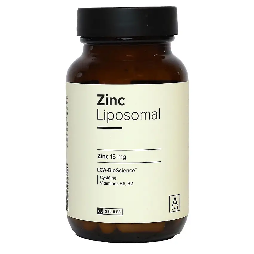 A-Lab Zinc Liposomal 60 Gélules