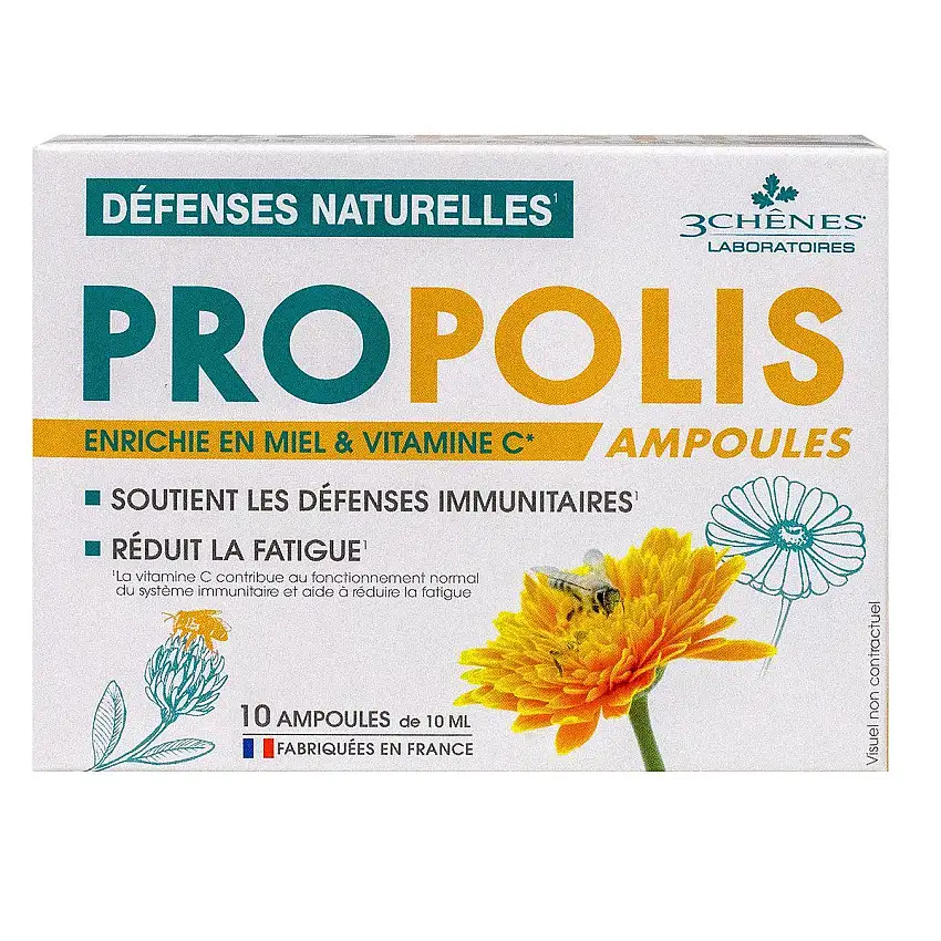 3 Chenes Propolis Amp10Ml X10